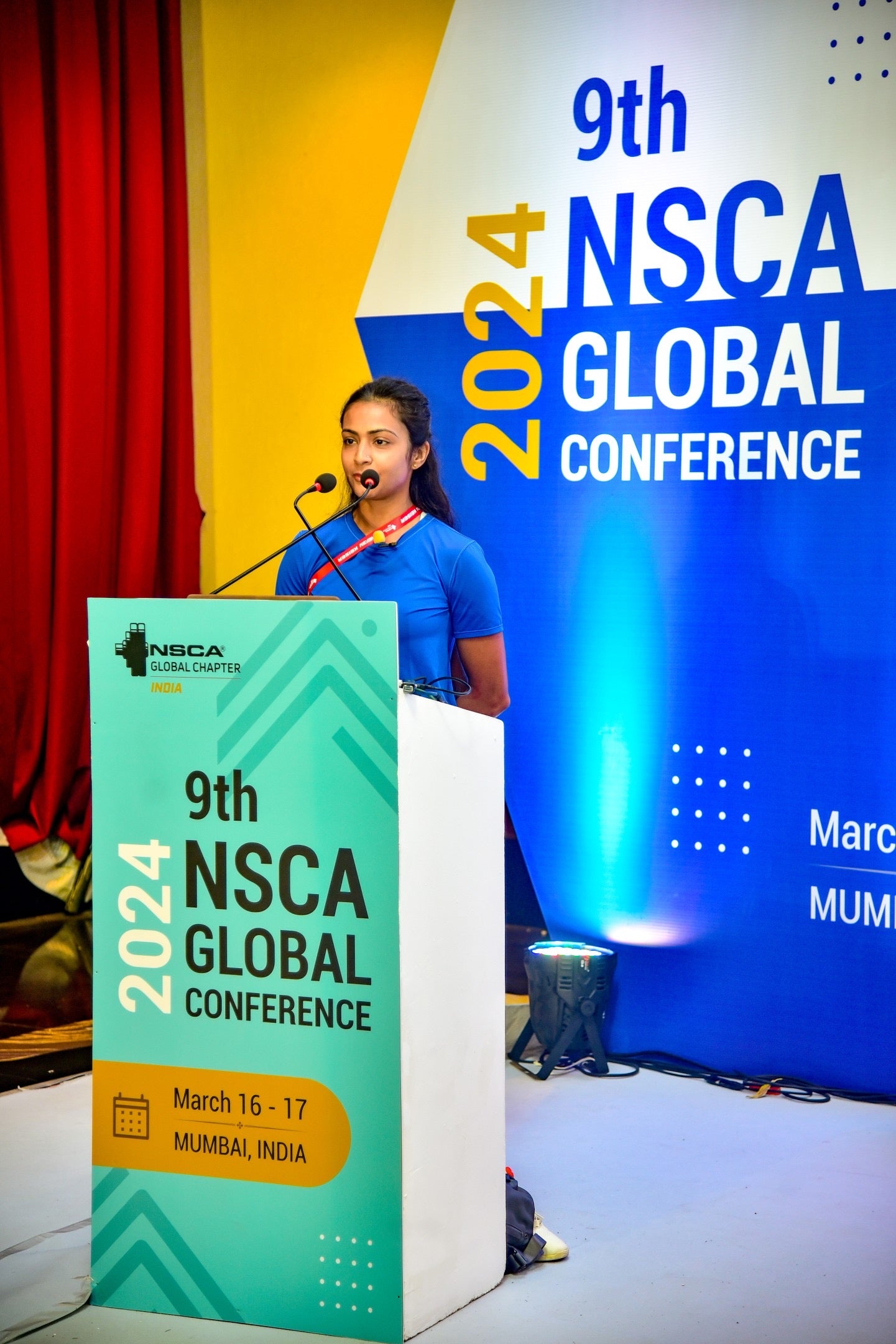 UNRACK at the NSCA India Global Chapter Conference