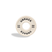 Unrack Polyurethane Fractional Plates – 0.5-2.5 kg pairs, IWF Colours
