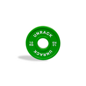 Unrack Polyurethane Fractional Plates – 0.5-2.5 kg pairs, IWF Colours
