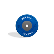 Unrack Competition Style Bumper Plates – Thin IWF spec, Steel Hub