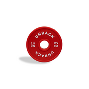 Unrack Polyurethane Fractional Plates – 0.5-2.5 kg pairs, IWF Colours