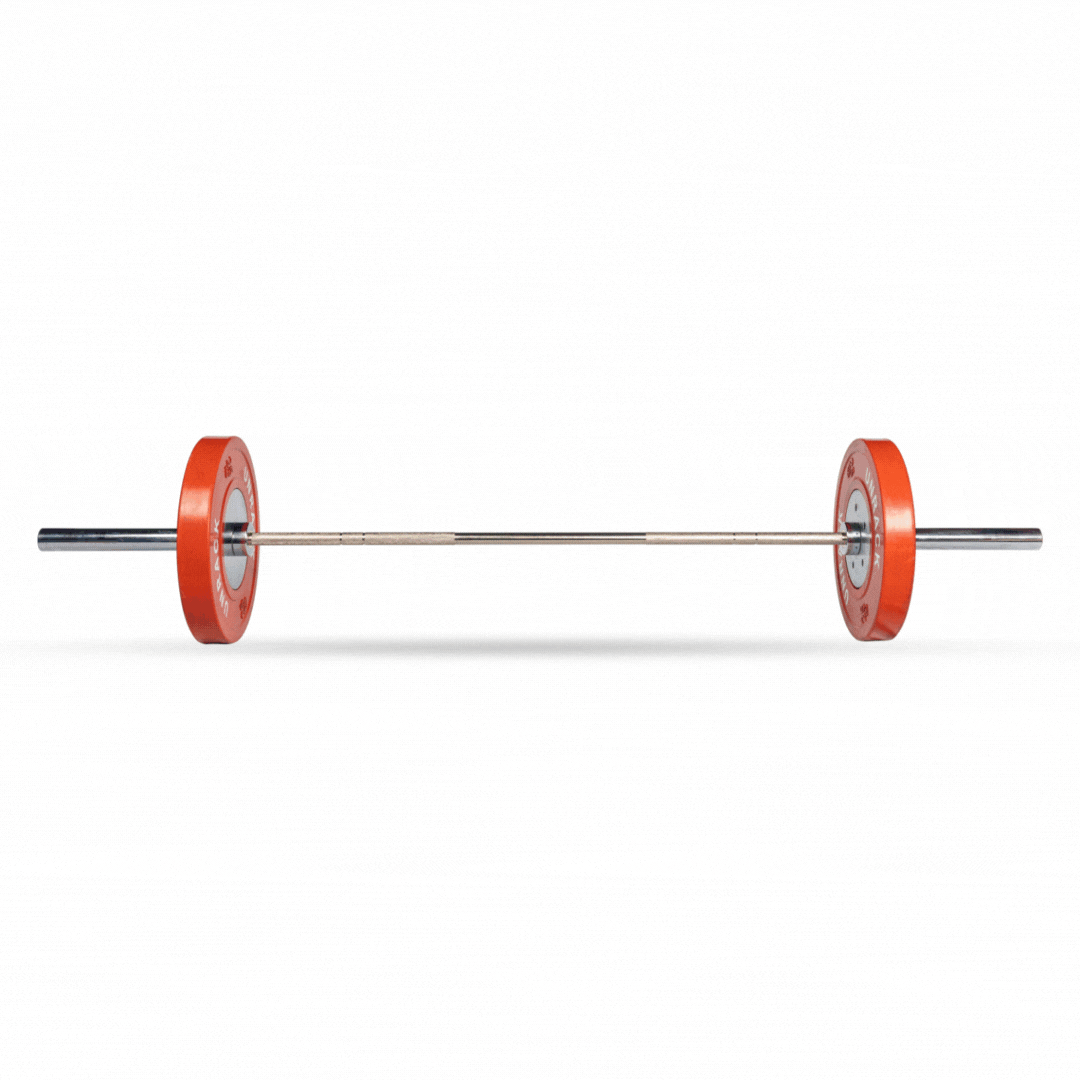 Unrack Competition Style Bumper Plates – Thin IWF spec, Steel Hub
