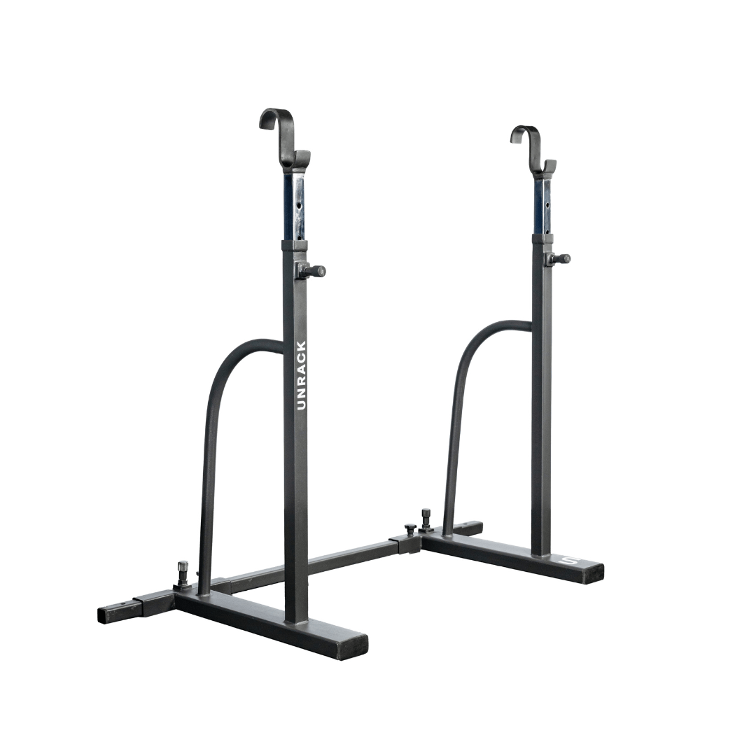 Unrack Freestanding Squat Stand – Portable & Chrome - Free - UNRACK