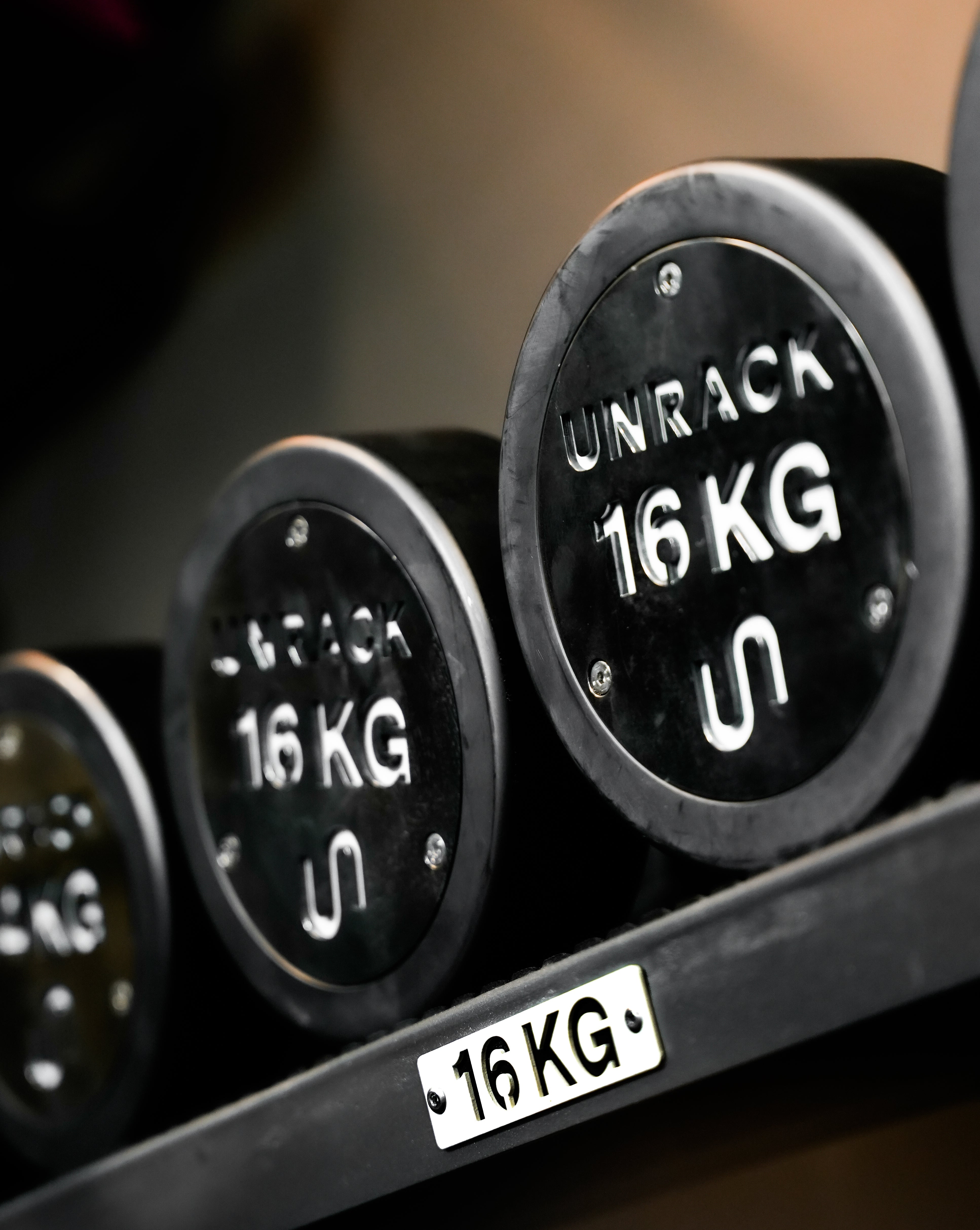 Unrack NoChrome Steel Dumbbells - UNRACK