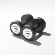 Unrack NoChrome Steel Dumbbells – Even Set (2/4/6/8/10 KG pairs) - UNRACK