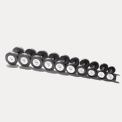 Unrack NoChrome Steel Dumbbells - Full set (1 - 10 KG pairs) - UNRACK
