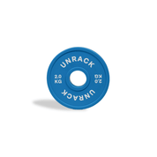 Unrack Polyurethane Fractional Plates – 0.5 - 2.5 kg pairs, IWF Colours - UNRACK