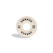 Unrack Polyurethane Fractional Plates – 0.5 - 2.5 kg pairs, IWF Colours - UNRACK
