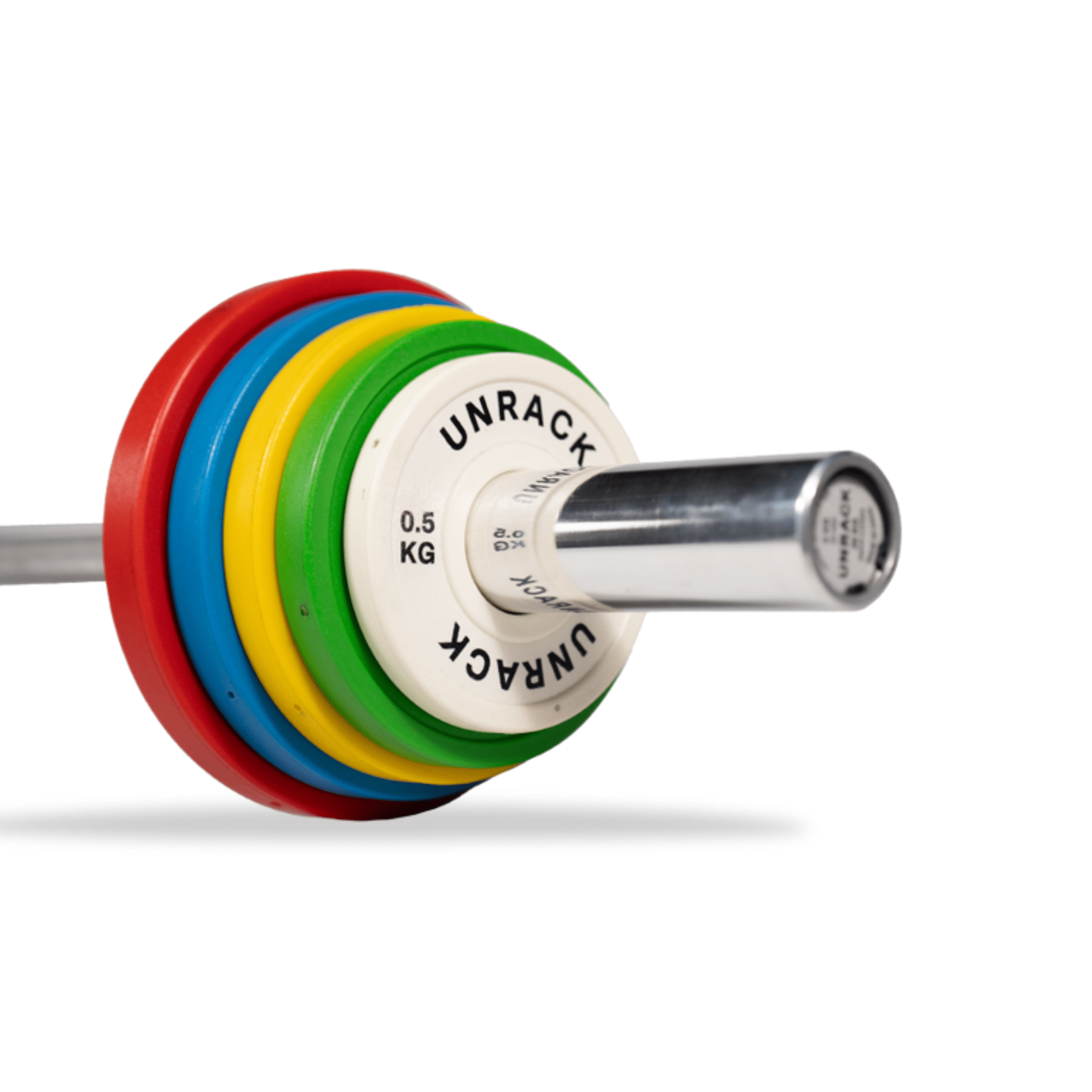 Unrack Polyurethane Fractional Plates – 0.5 - 2.5 kg pairs, IWF Colours - UNRACK