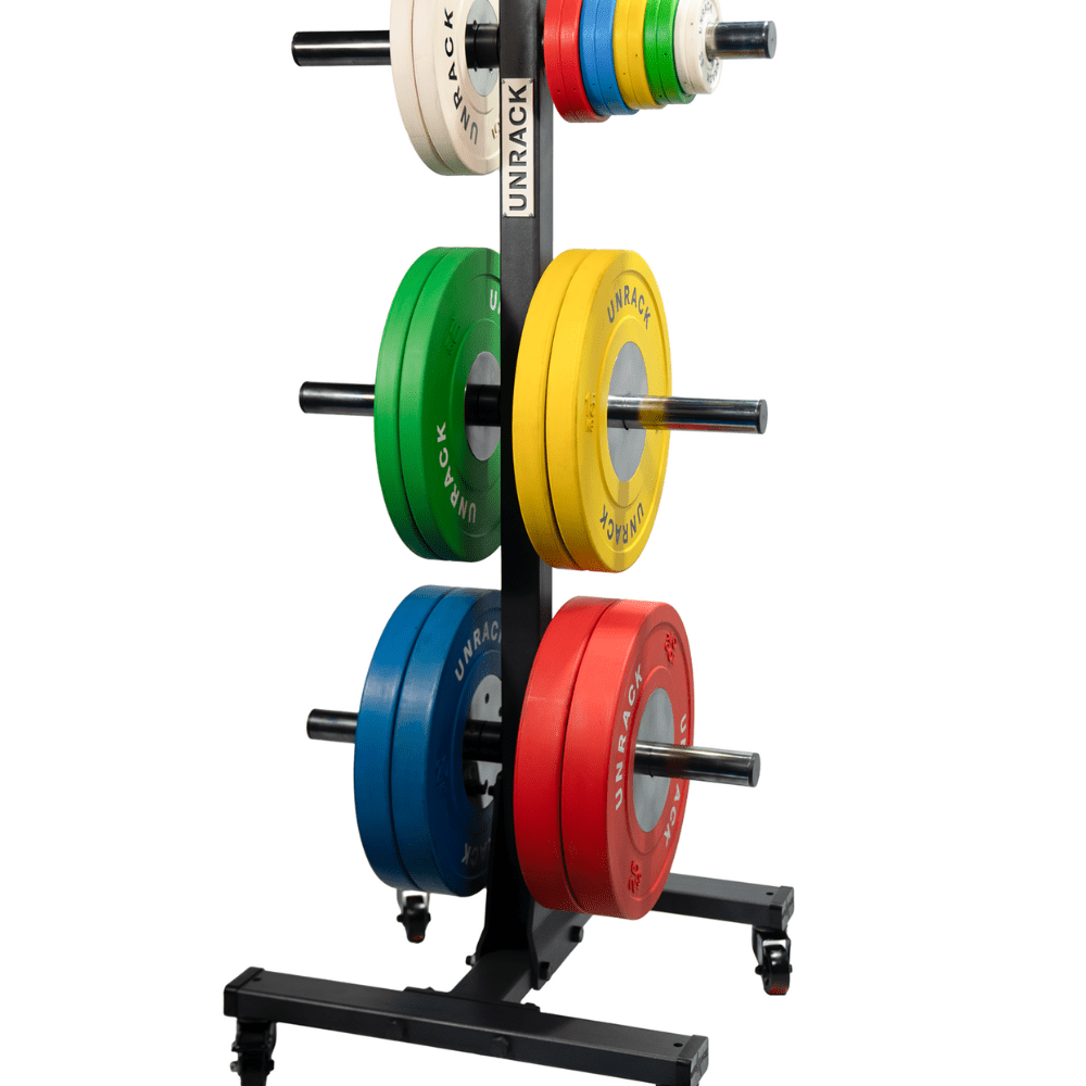 Unrack Weight Plate Tree – 6 × 50 mm Posts - UNRACK